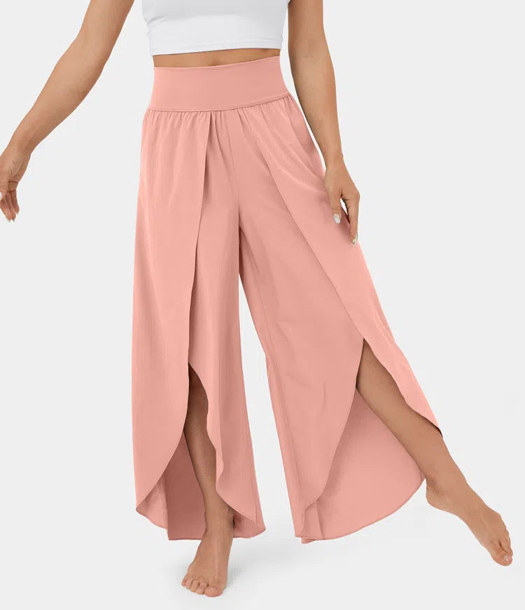 Esther | High-Waist Split Wide-Leg Pants
