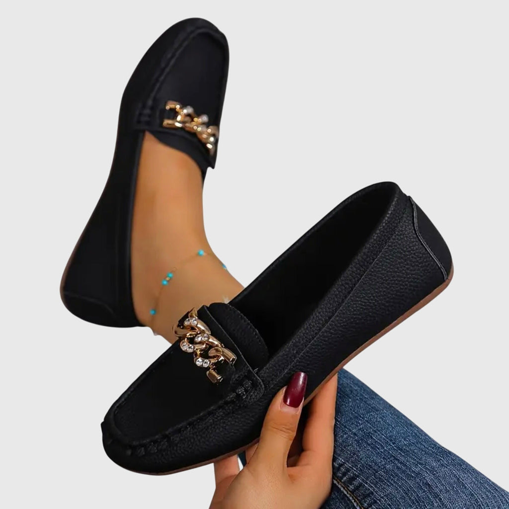 Alys | Chain-Detail Loafers With Cushioned Insole