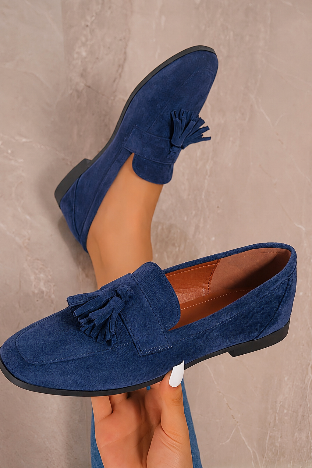 Madison | Tassel Loafers With Low Heel