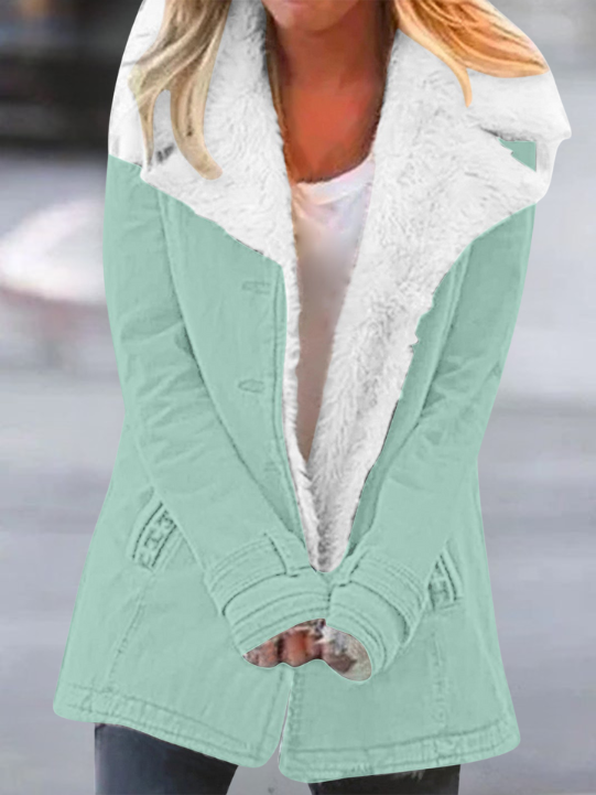Bonnie | Warm Winter Jacket With Wide Collar