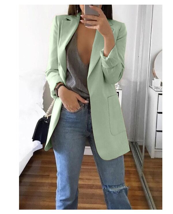 Monica | Tailored Open-Front Blazer