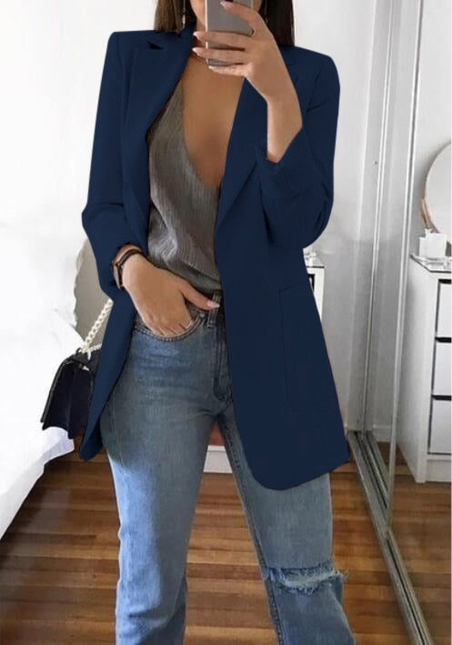 Monica | Tailored Open-Front Blazer