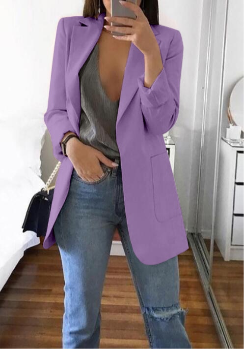 Monica | Tailored Open-Front Blazer
