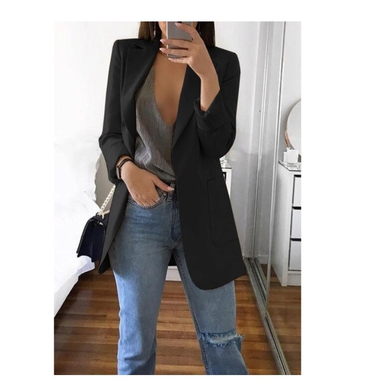 Monica | Tailored Open-Front Blazer