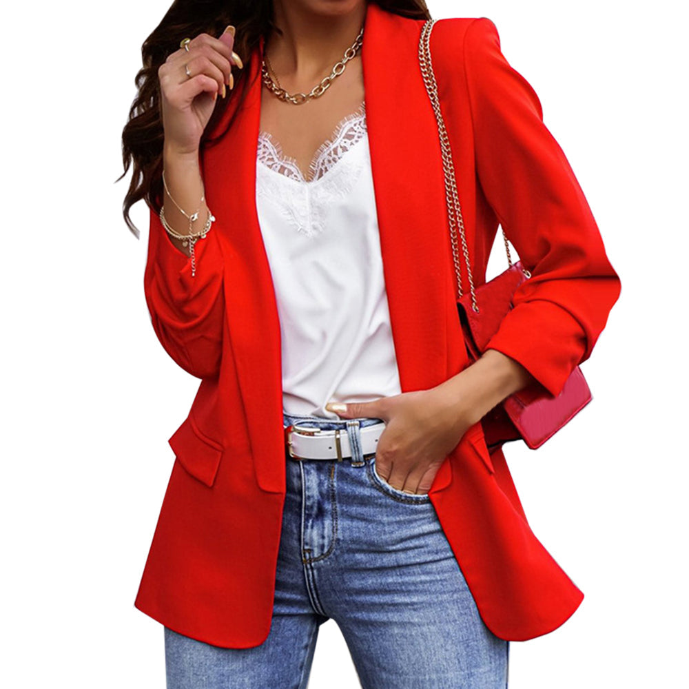 Millie | Single-Button Blazer With Notched Lapels