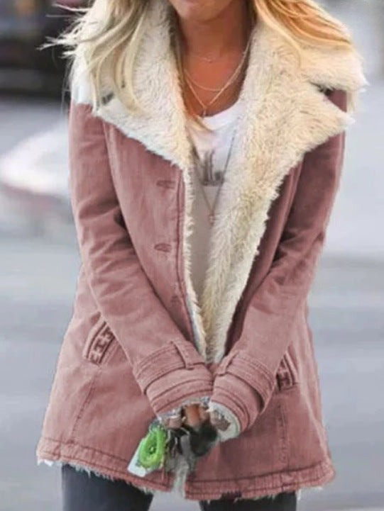 Bonnie | Warm Winter Jacket With Wide Collar