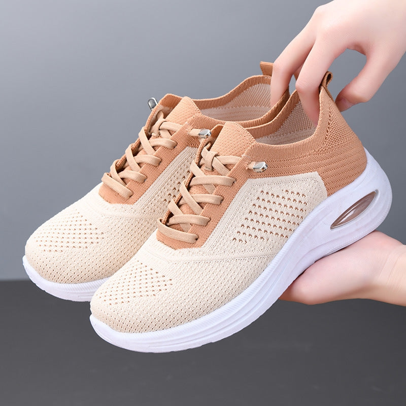 Lila | Lace-Up Sneakers With Roomy Toe Box