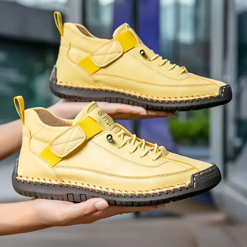 Anastasia | Lace-Up Sneakers With Strap Detail