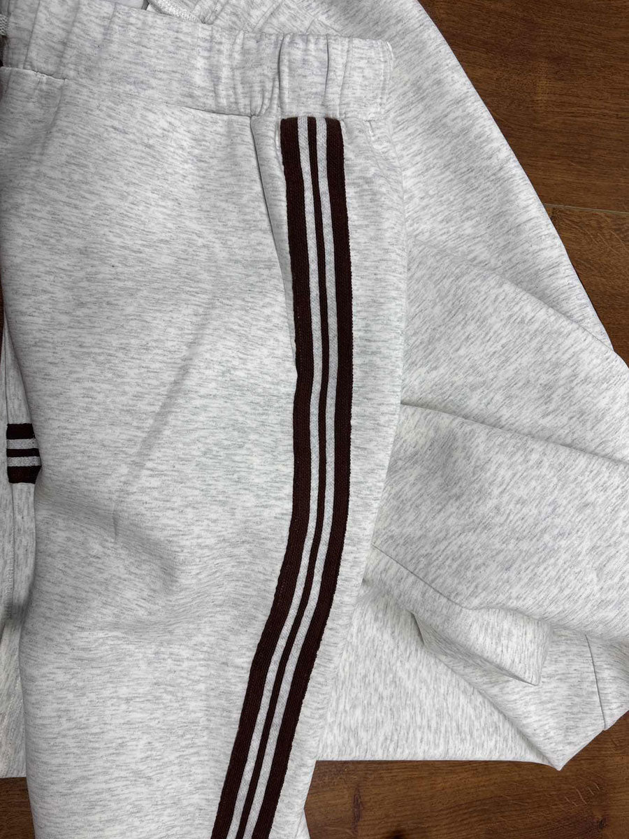 Alma | Half-Zip Top And Wide-Leg Pants Set