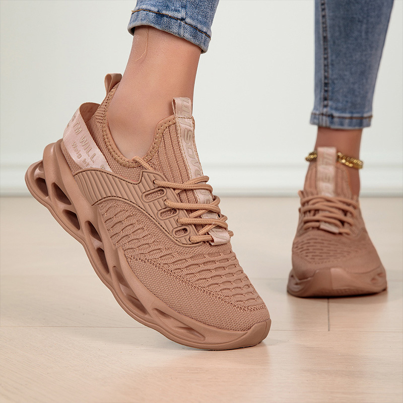April | Lace-Up Sneakers With Non-Slip Sole