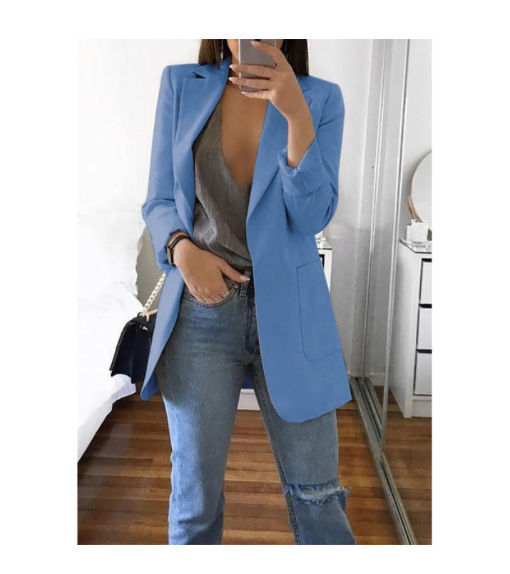 Monica | Tailored Open-Front Blazer