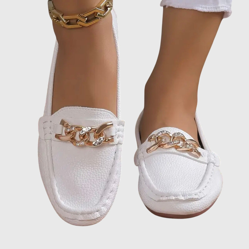 Alys | Chain-Detail Loafers With Cushioned Insole