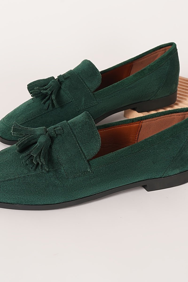 Madison | Tassel Loafers With Low Heel
