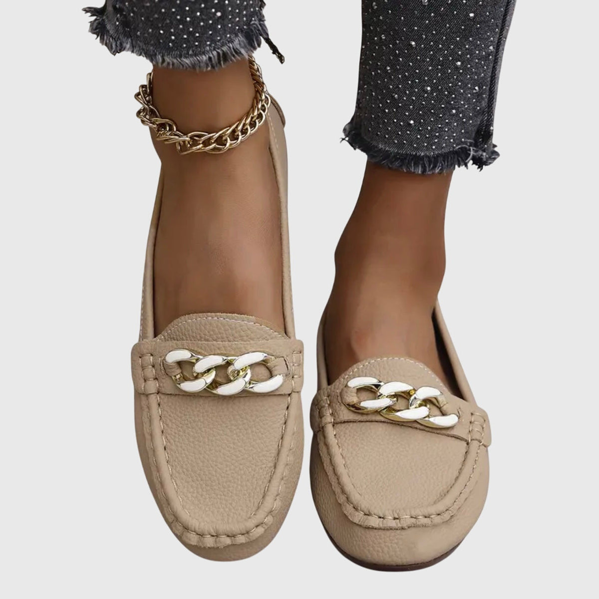 Alys | Chain-Detail Loafers With Cushioned Insole