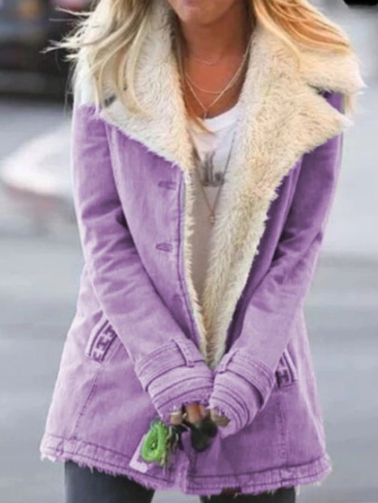 Bonnie | Warm Winter Jacket With Wide Collar
