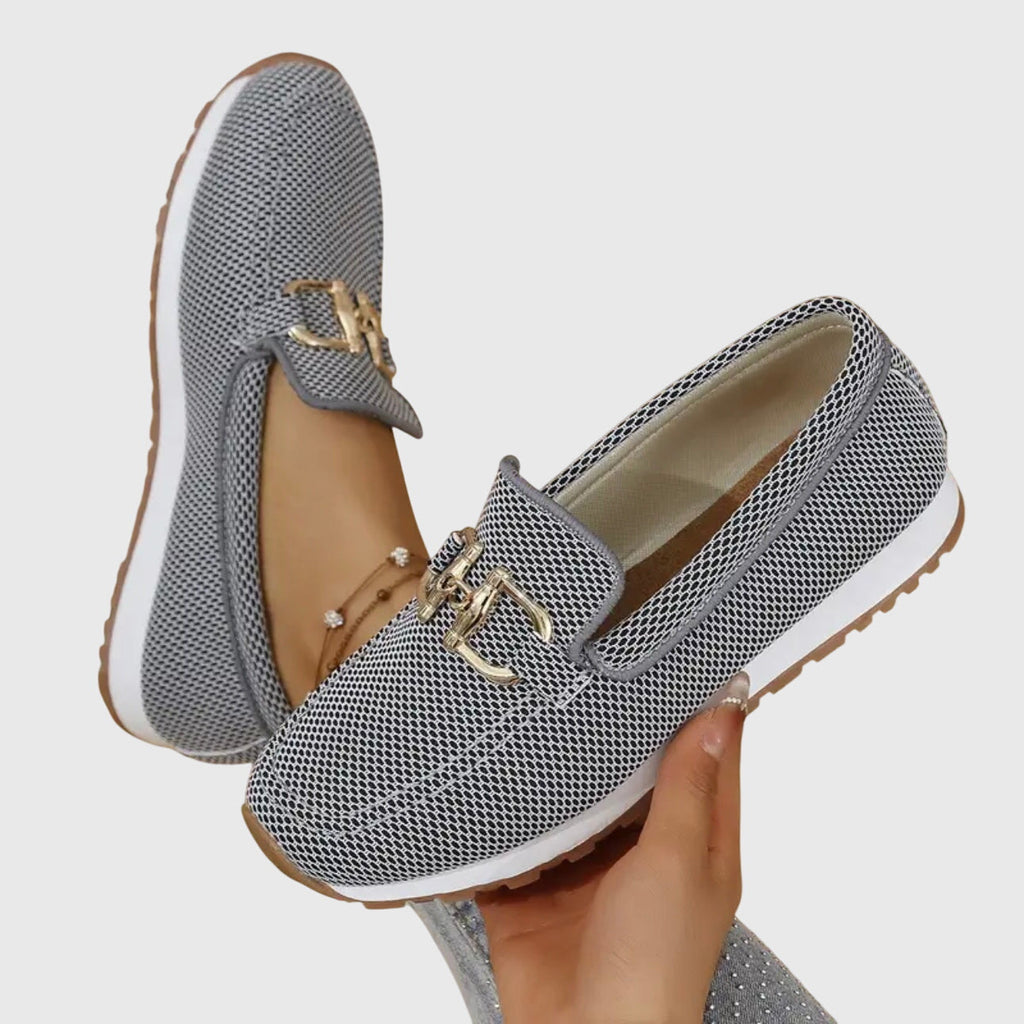 Audrey | Slip-On Sneakers With Buckle Detail