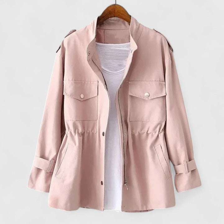 Bianca | Utility Jacket With Drawstring Waist