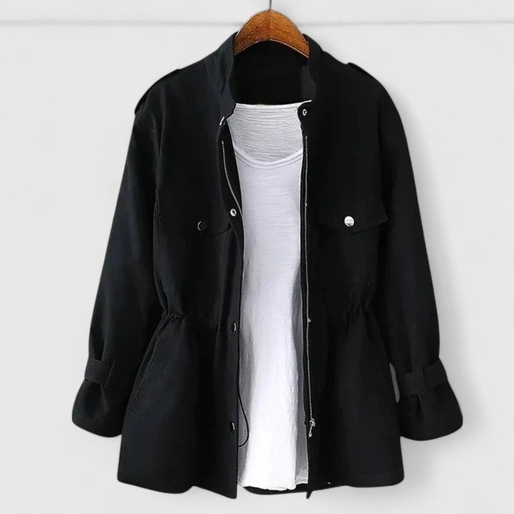 Bianca | Utility Jacket With Drawstring Waist