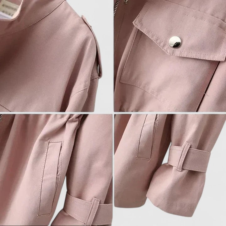 Bianca | Utility Jacket With Drawstring Waist