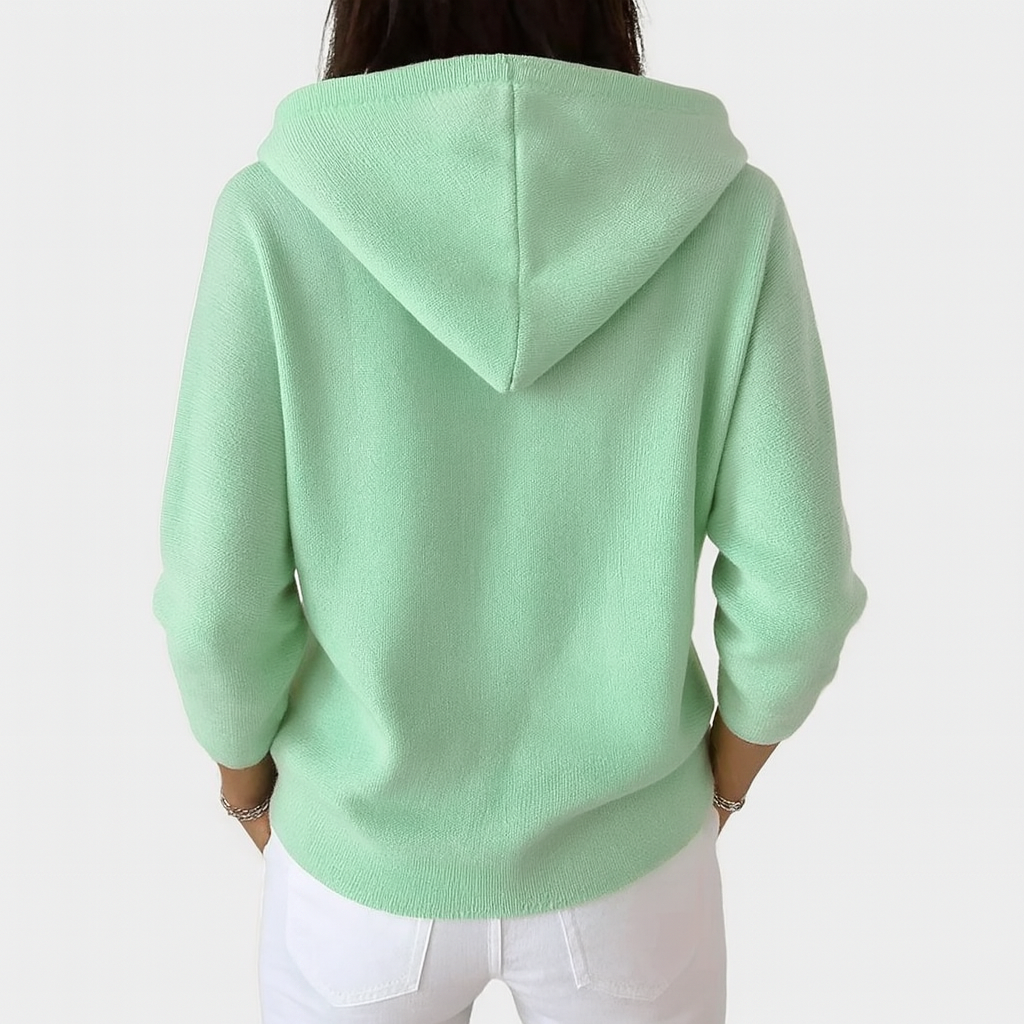 Willowbrook — Button-Up Hooded Cardigan