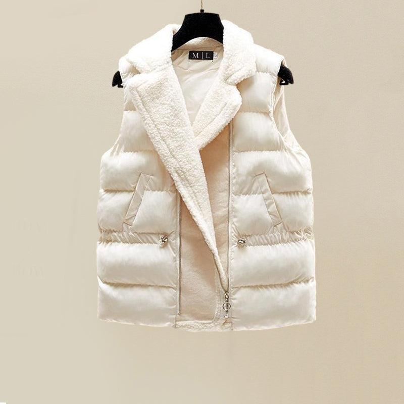Nerissa | Three-Piece Set With Turtleneck And Quilted Vest