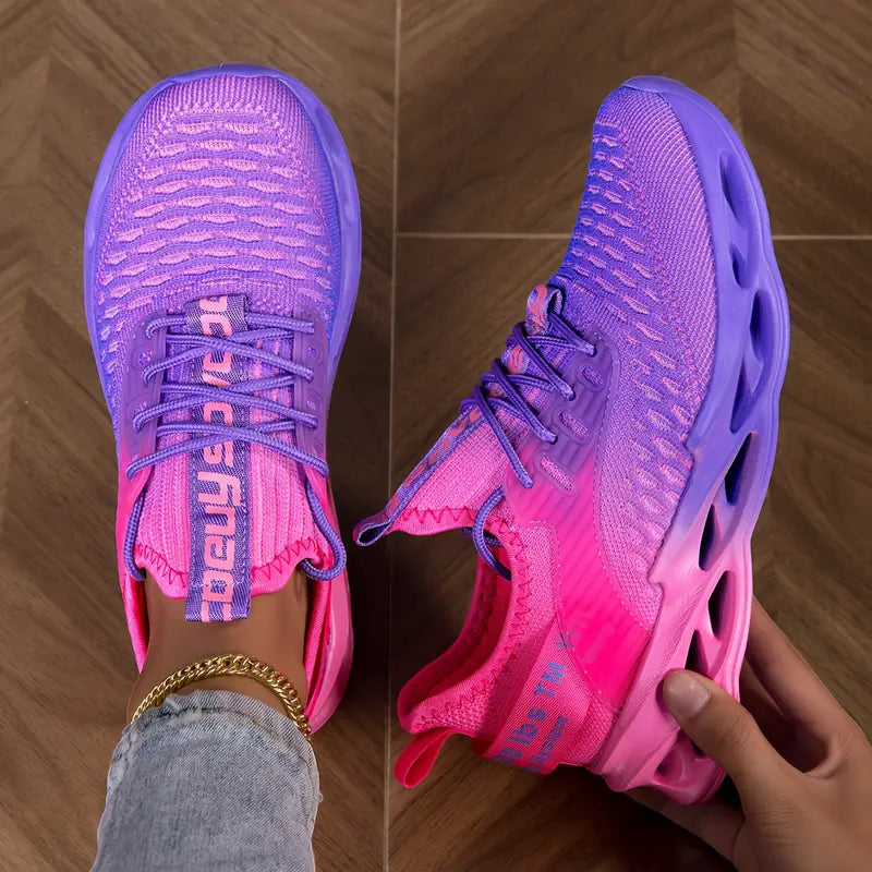 April | Lace-Up Sneakers With Non-Slip Sole