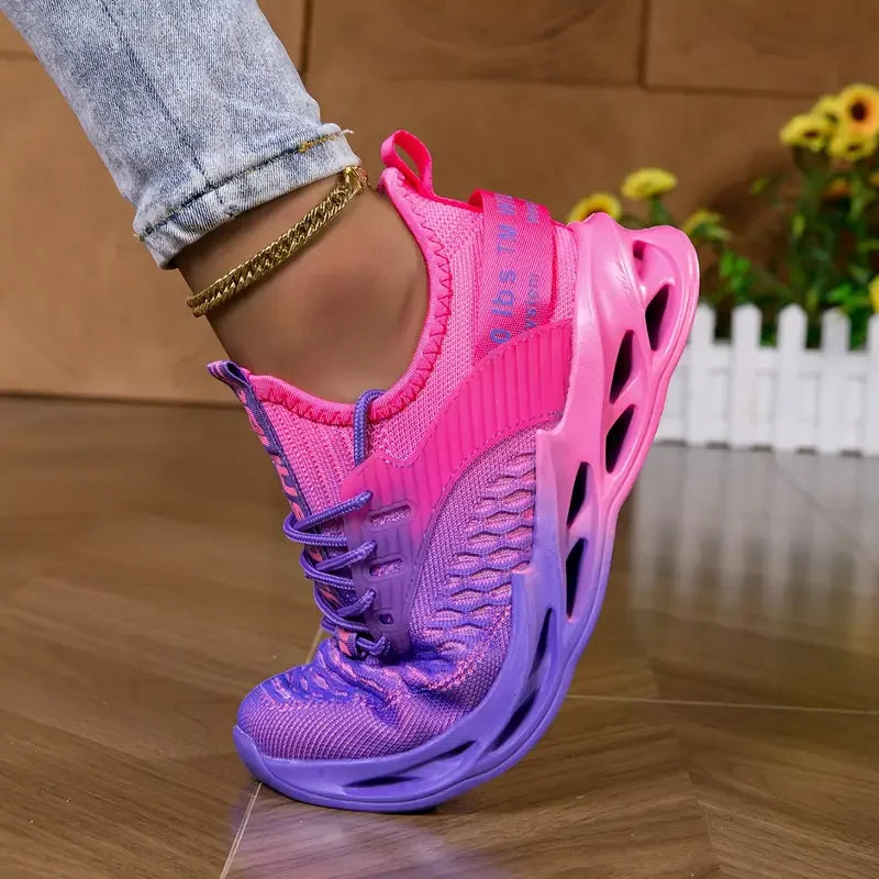 April | Lace-Up Sneakers With Non-Slip Sole