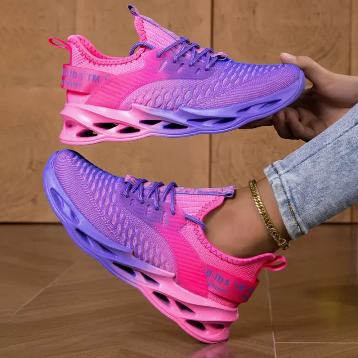 April | Lace-Up Sneakers With Non-Slip Sole