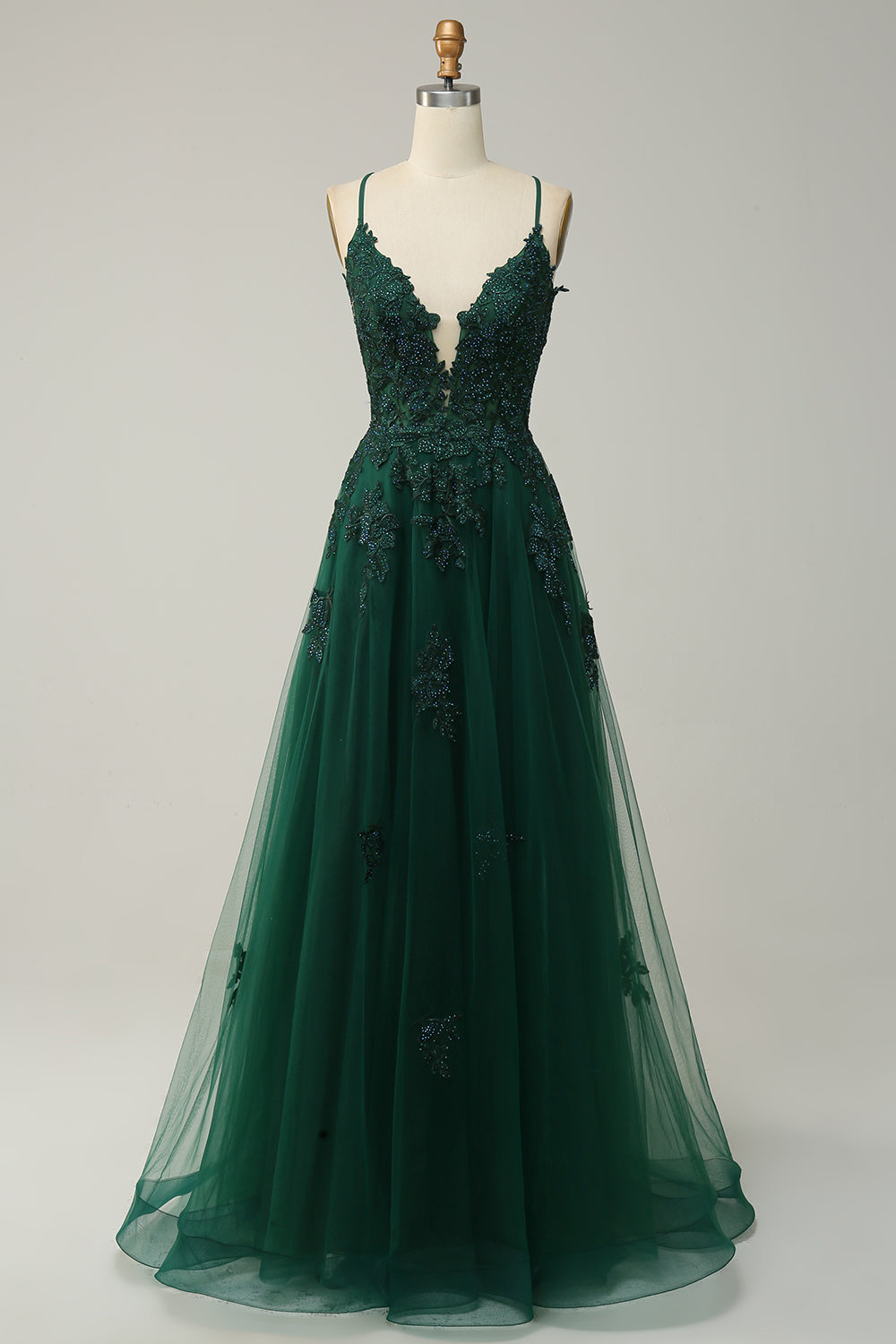 Molly | A-Line Gown With Lace-Up Back