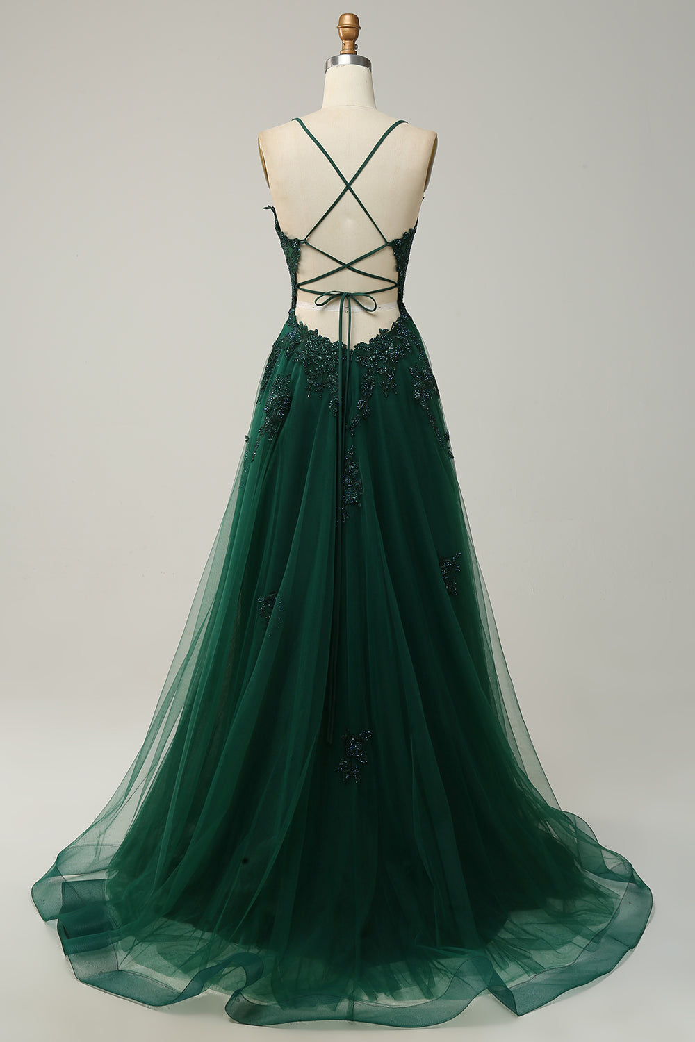 Molly | A-Line Gown With Lace-Up Back