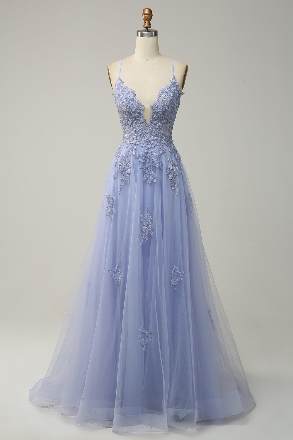 Molly | A-Line Gown With Lace-Up Back