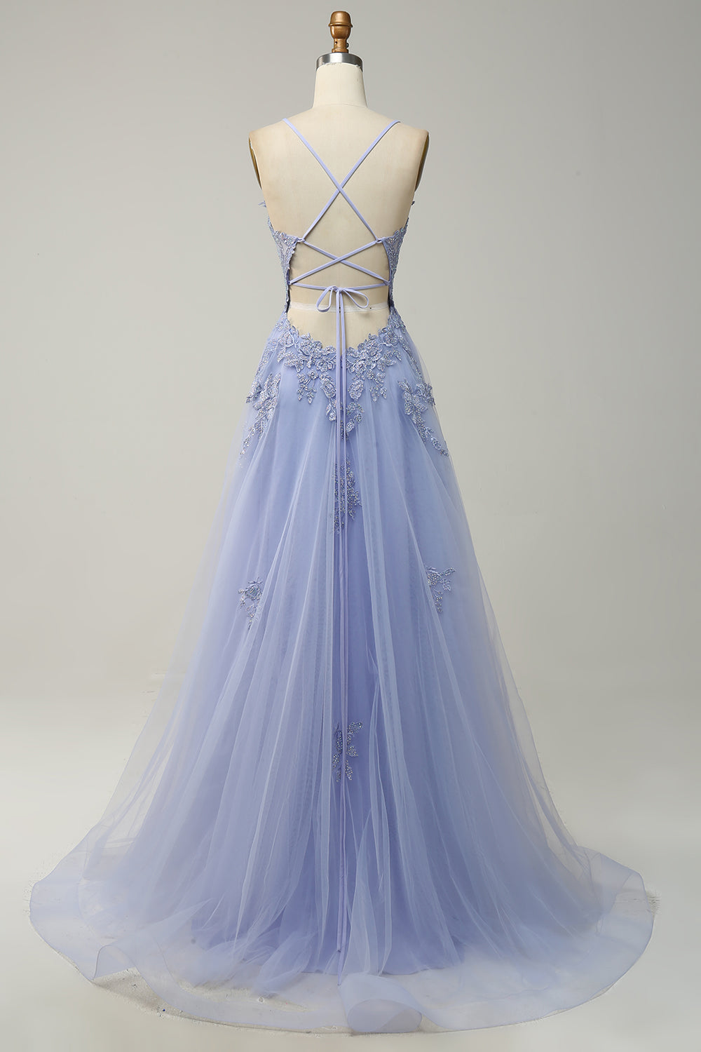 Molly | A-Line Gown With Lace-Up Back