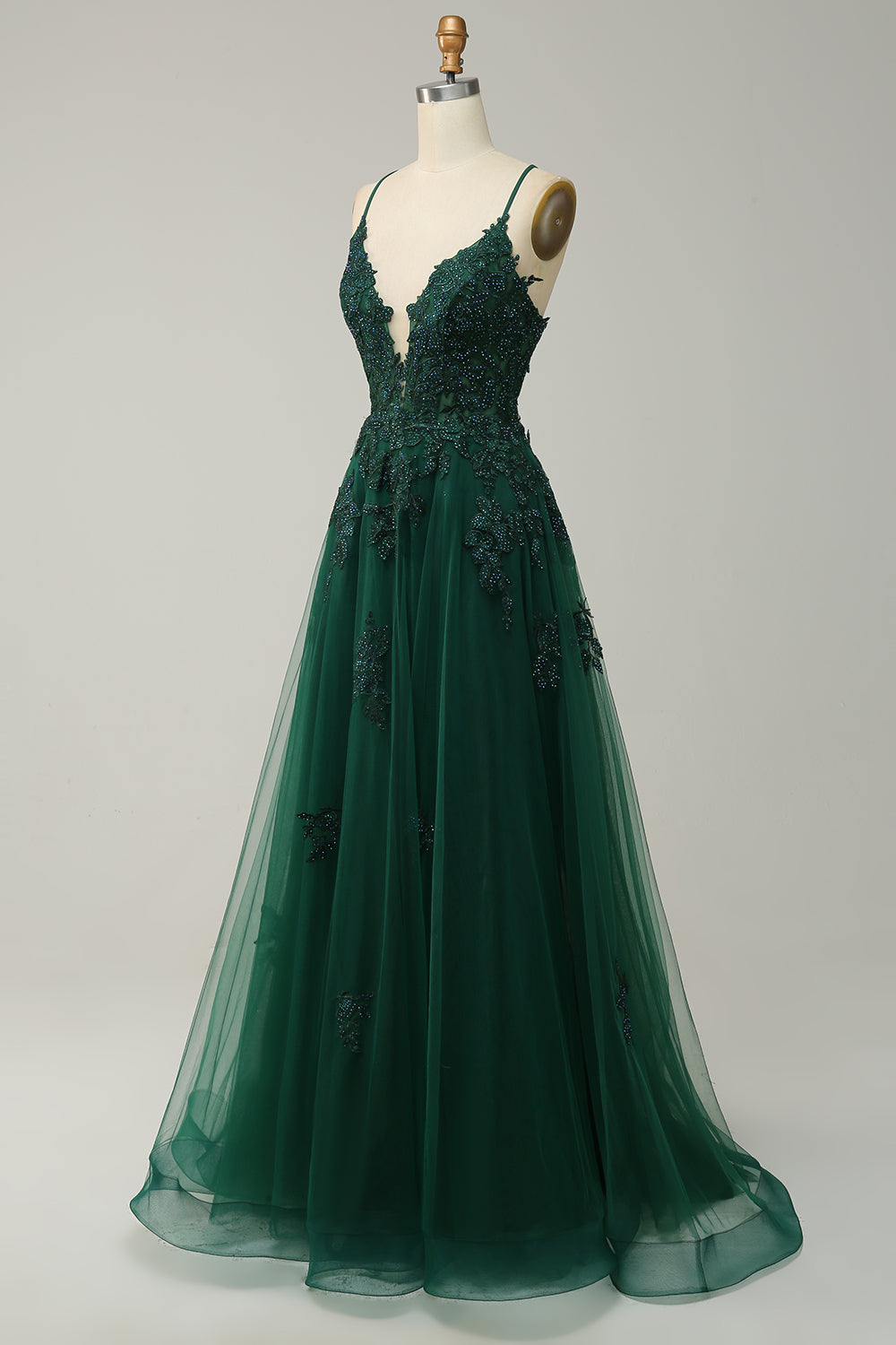 Molly | A-Line Gown With Lace-Up Back