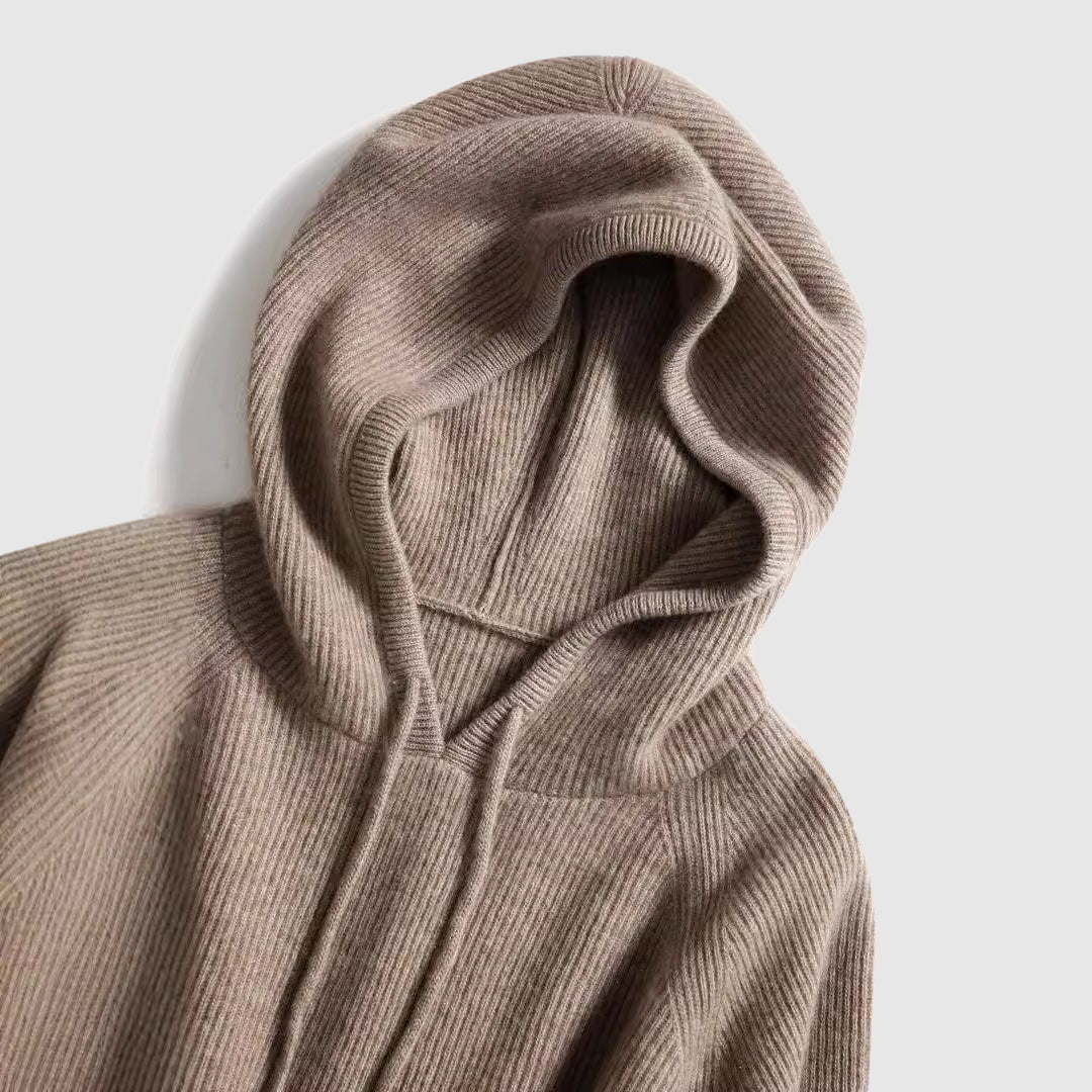 Tallulah | Cashmere Knit Hooded Sweater