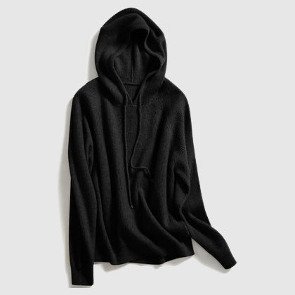 Tallulah | Cashmere Knit Hooded Sweater
