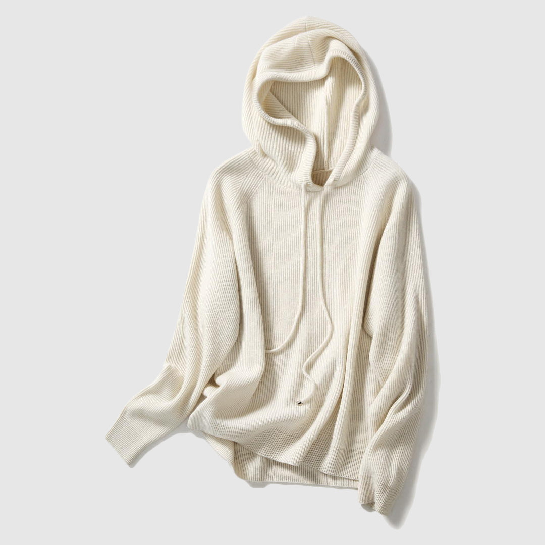 Tallulah | Cashmere Knit Hooded Sweater