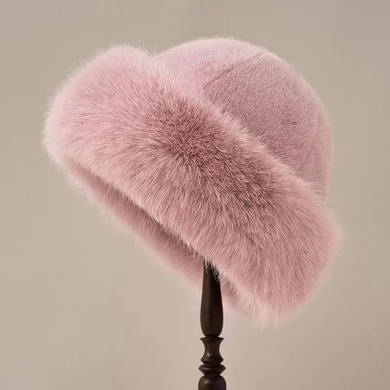Elinor | Faux Fur Hat With Satin-Like Lining