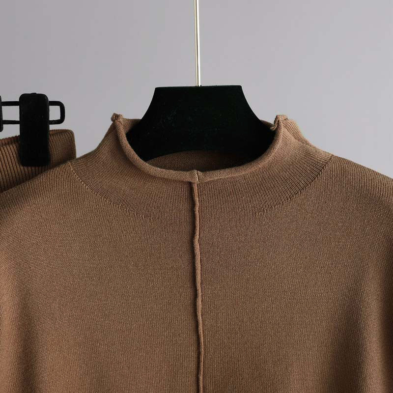 Alyssa | Half Turtleneck Sweater And Wide-Leg Pants Set