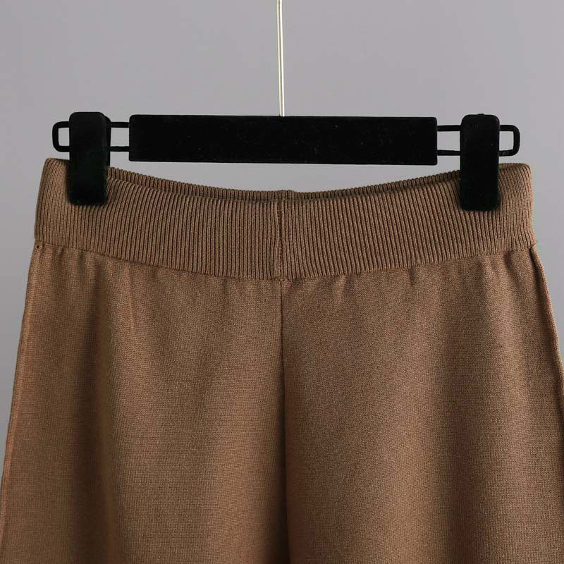 Alyssa | Half Turtleneck Sweater And Wide-Leg Pants Set