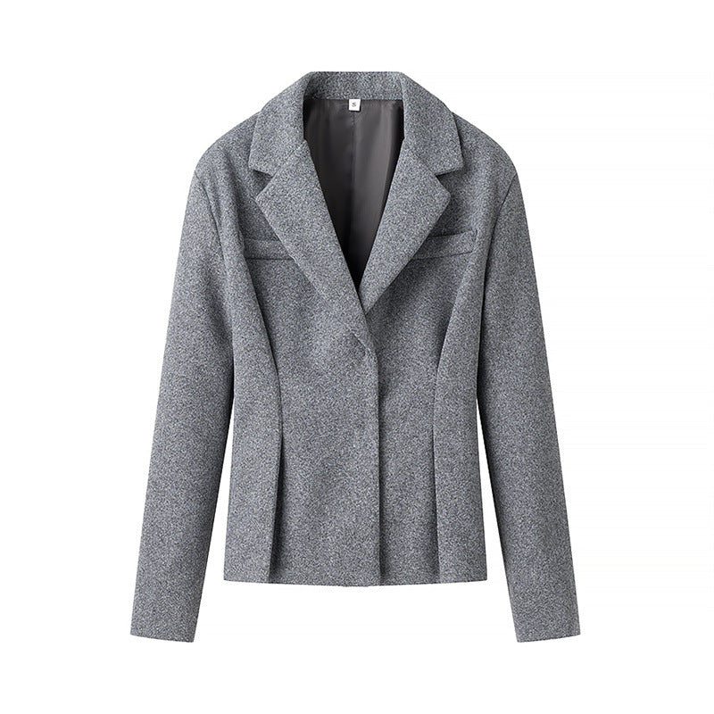 Romy | Blazer And Pleated A-Line Midi Skirt Set