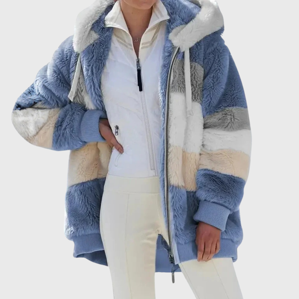 Winona | Hooded Fleece Jacket With Zip Front