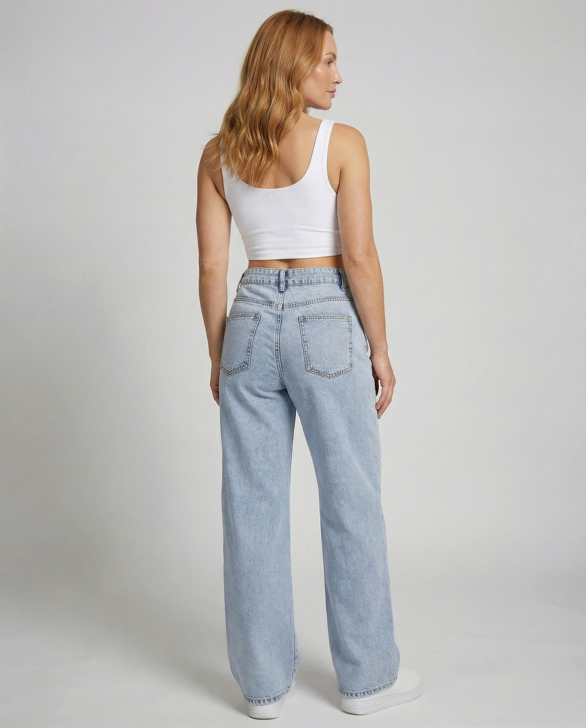 Wendy | High-Waisted Wide-Leg Jeans