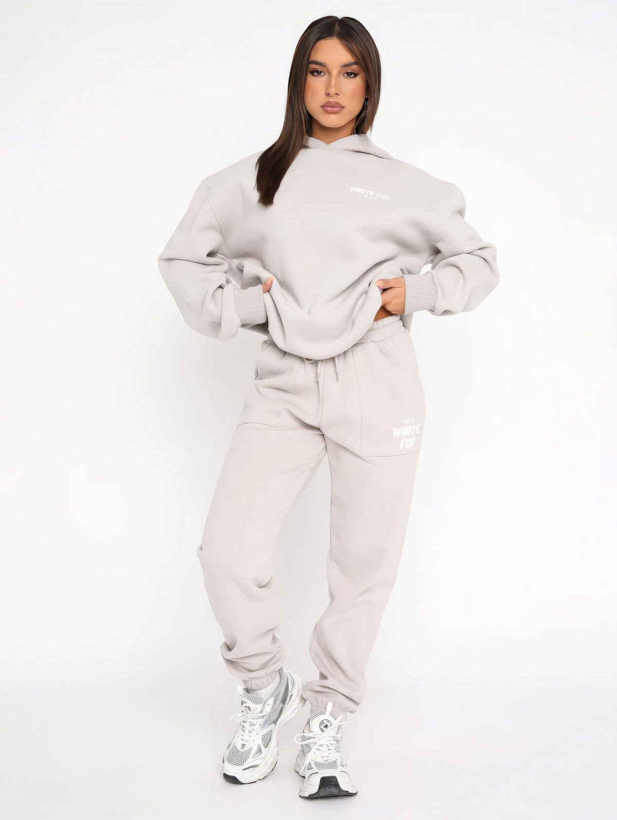 Pauline | Hooded Sweatshirt And Jogger Set