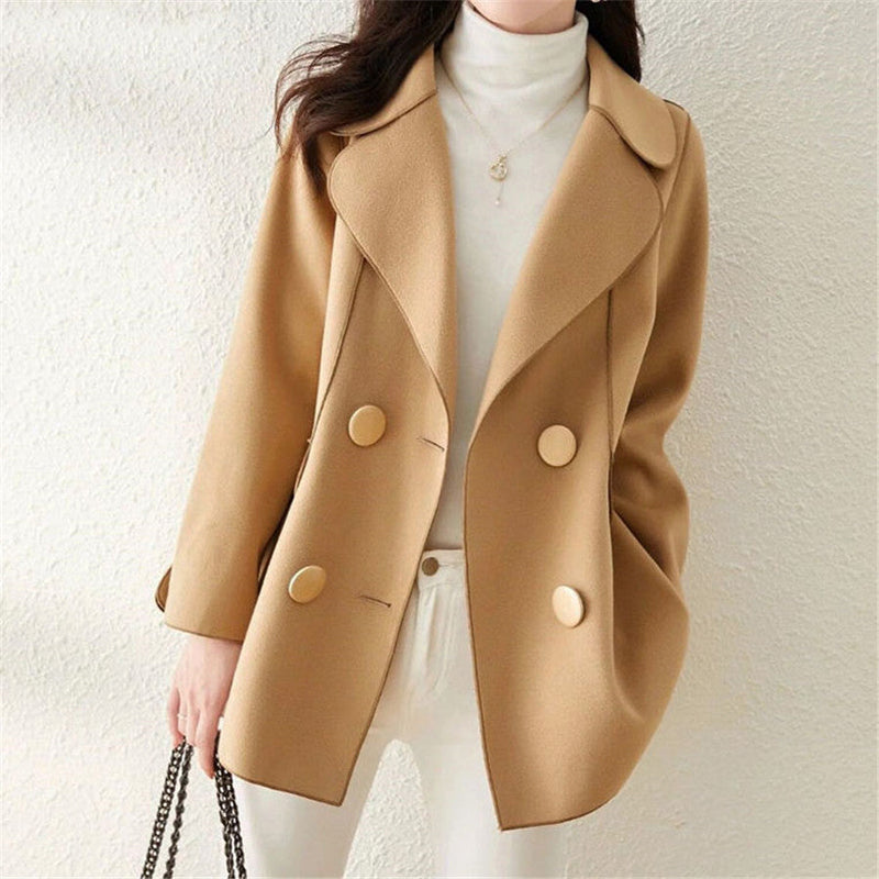 Bailey | Double-Breasted Wool-Blend Coat