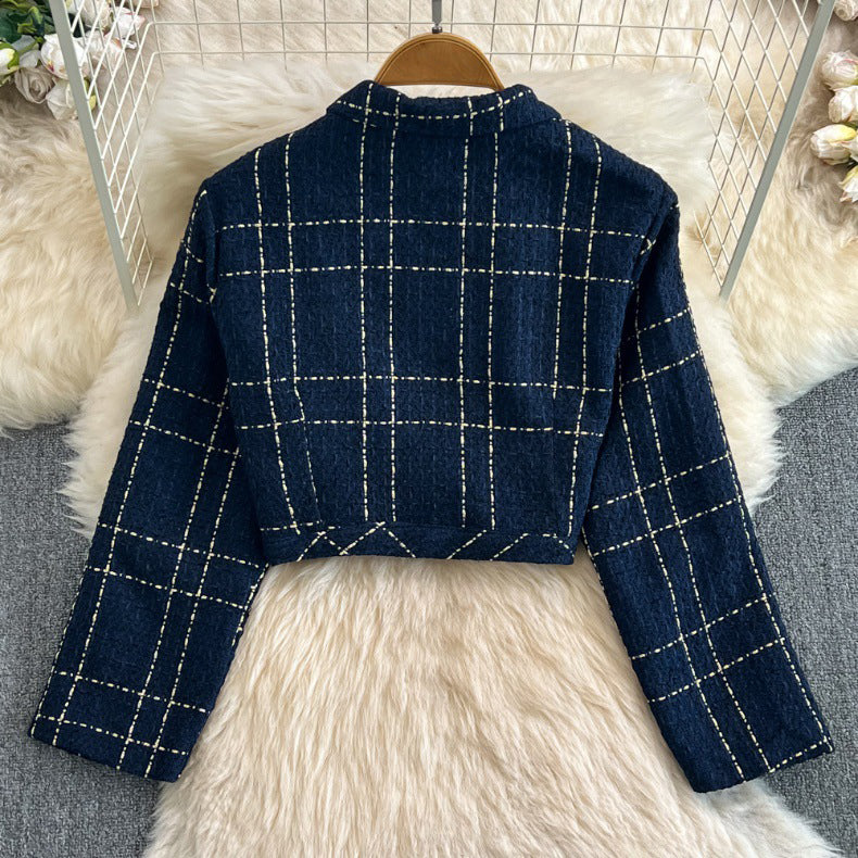 Amabel | Tweed Cropped Jacket And Sleeveless Dress Set