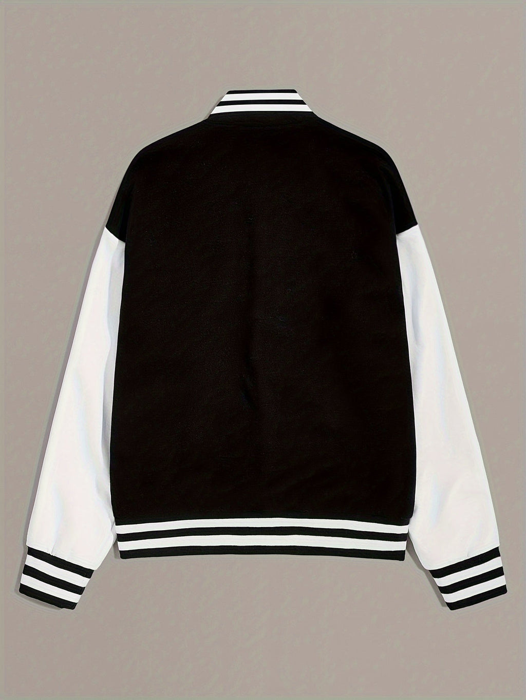 Jocelyn | Snap-Front Bomber Jacket With Contrast Sleeves