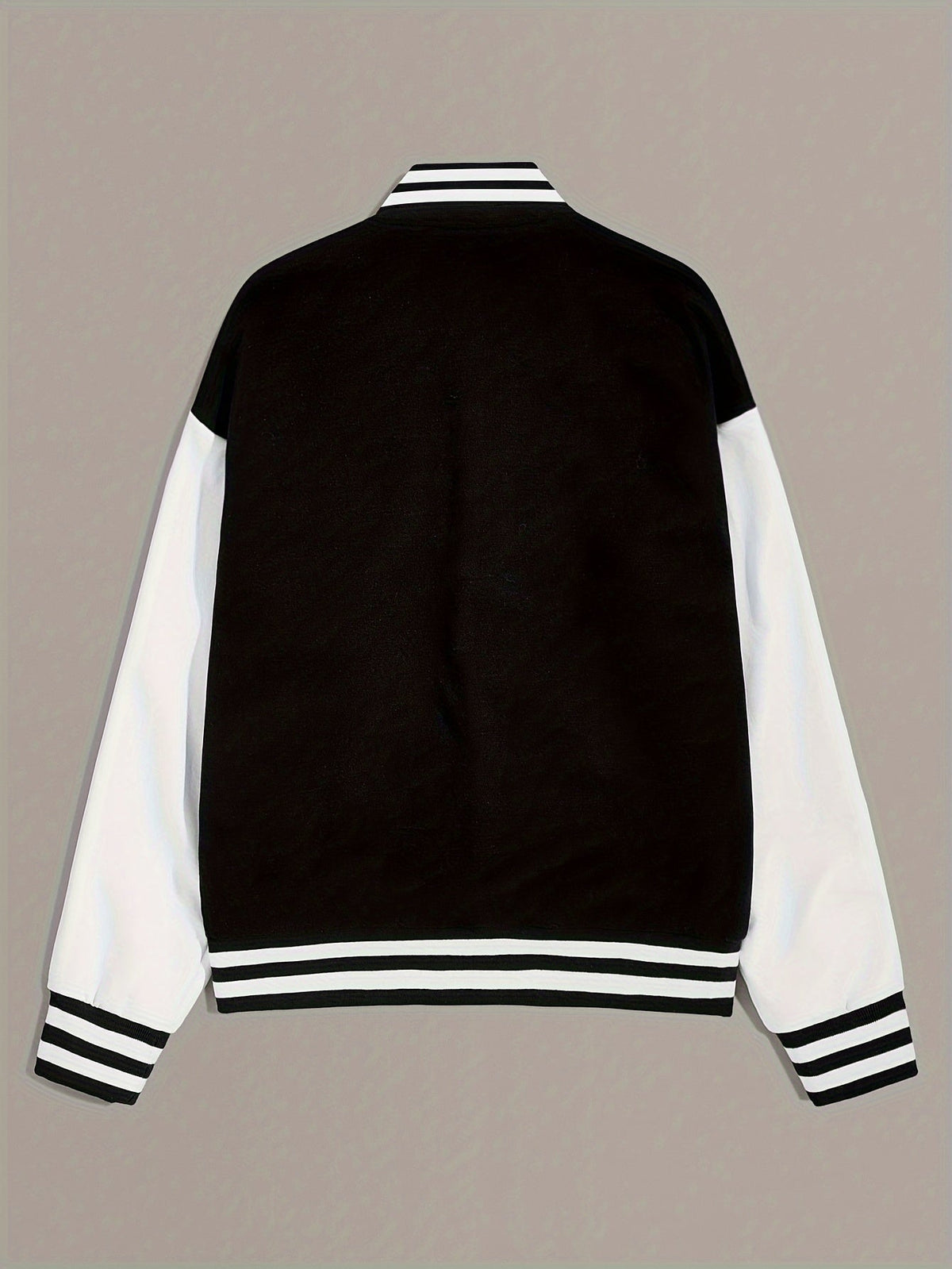 Jocelyn | Snap-Front Bomber Jacket With Contrast Sleeves
