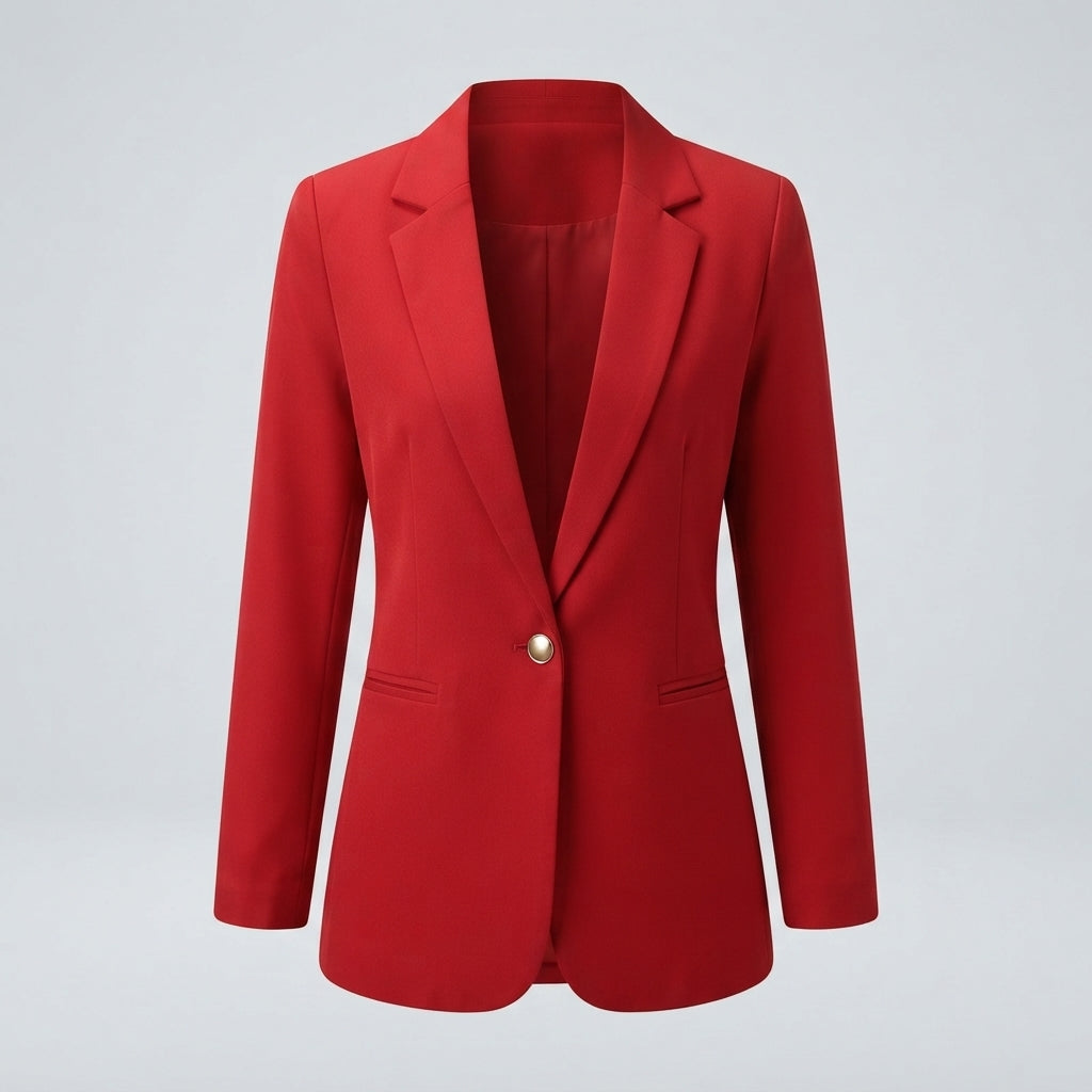 Millie | Single-Button Blazer With Notched Lapels