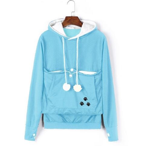 Caroline | Pullover Hoodie With Pet Pouch