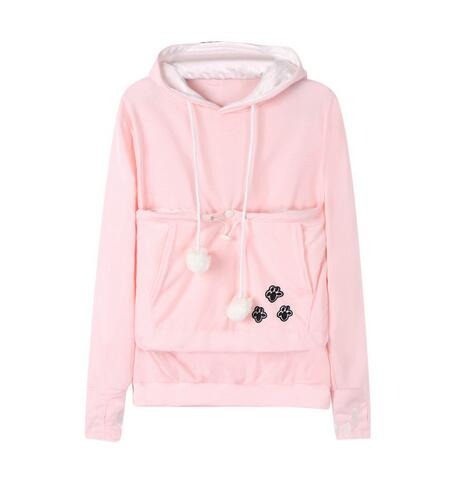 Caroline | Pullover Hoodie With Pet Pouch